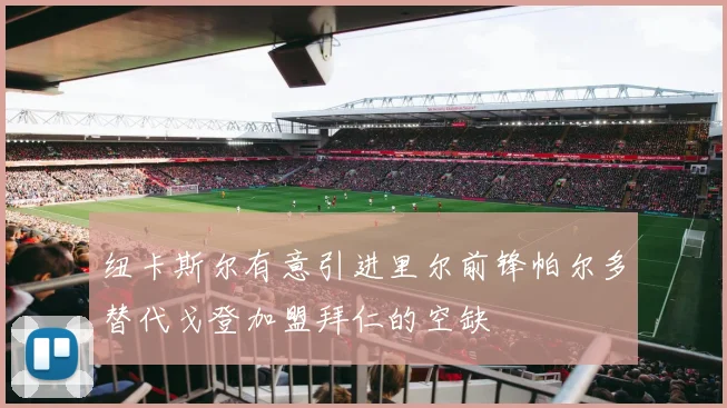纽卡斯尔有意引进里尔前锋帕尔多替代戈登加盟拜仁的空缺